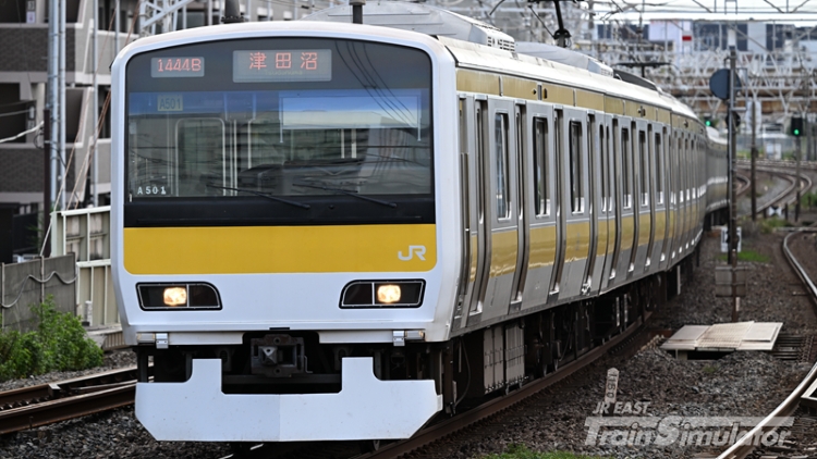 中央・総武線各駅停車走行風景画像