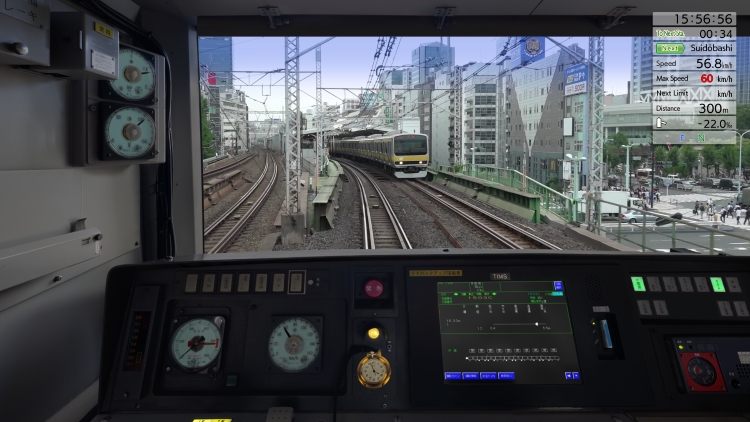 中央・総武線各駅停車DLC運転台画像