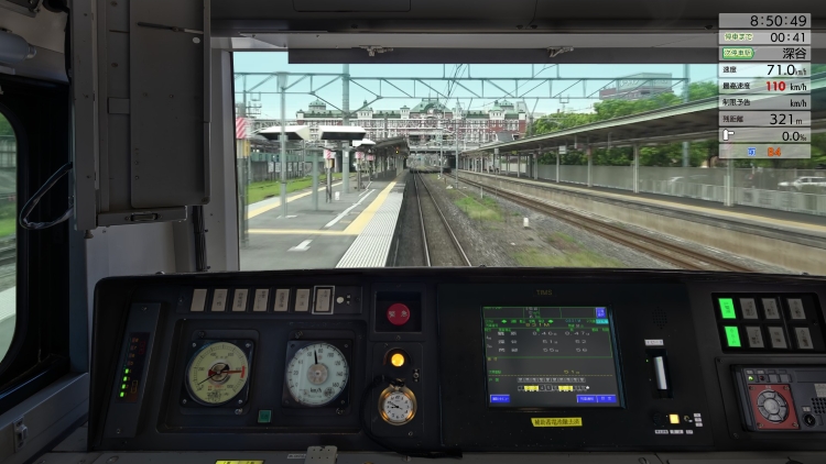 E231系(近郊タイプ)DLC運転台画像