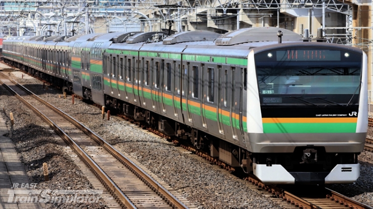 湘南新宿ライン走行風景画像