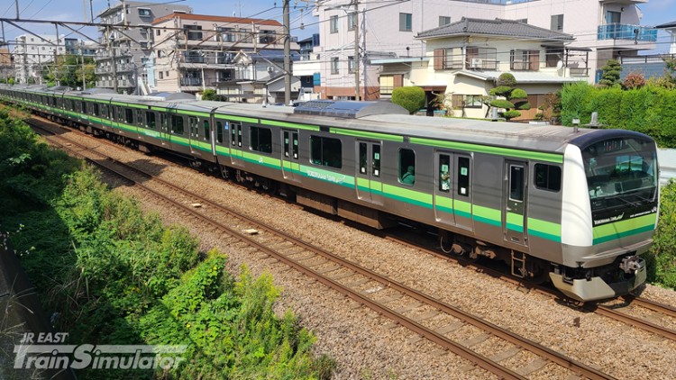 横浜線走行風景画像